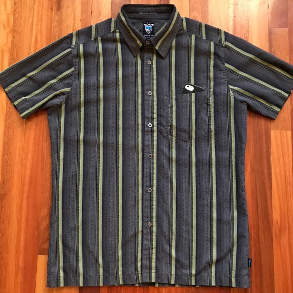 KUHL Organic Cotton Shirt Men’s S/S Button Up
